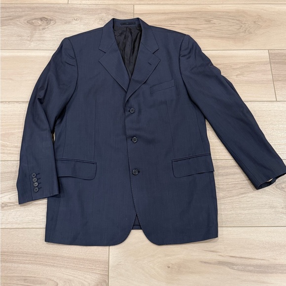 Alexander McQueen Men’s Sport Coat Blazer Jacket Size 56 Made In Italy Super 110